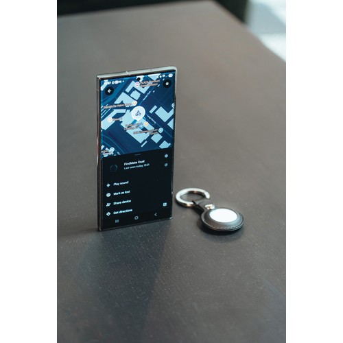 white Localizador de artículos Findmate RCS Dual IPX 5