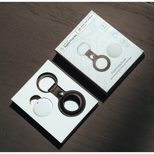 Retrouve-clés en plastique recyclé RCS Findmate Dual - 14