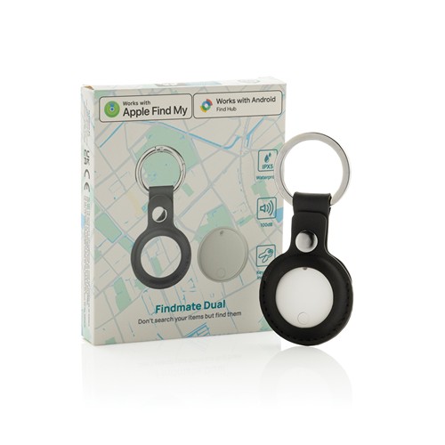 white Localizador de artículos Findmate RCS Dual IPX 5