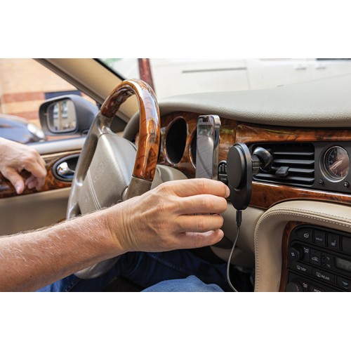Soporte magnético coche PowerCruze plástico RCS 15W
