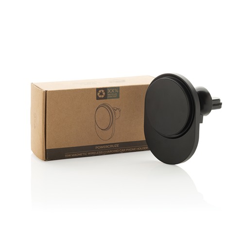 Support magnetique à voiture 15W en plastique RCS PowerCruze - 3