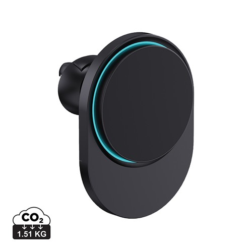 Support magnetique à voiture 15W en plastique RCS PowerCruze - 1