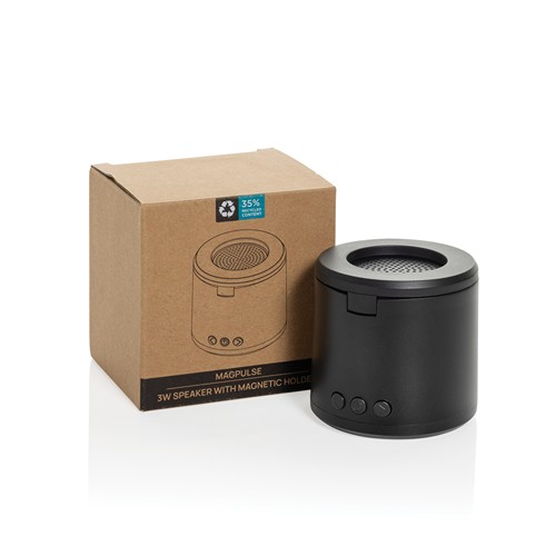 Enceinte 3W avec support en plastique recyclé RCS Magpulse - 3