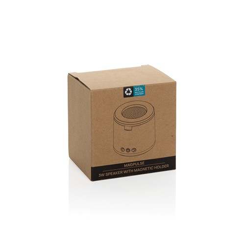 Enceinte 3W avec support en plastique recyclé RCS Magpulse - 4