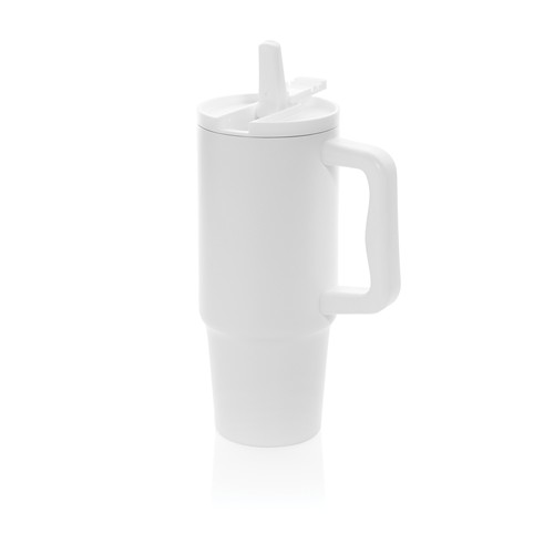 white Vaso Embrace RCS acero inoxidable reciclado RCS