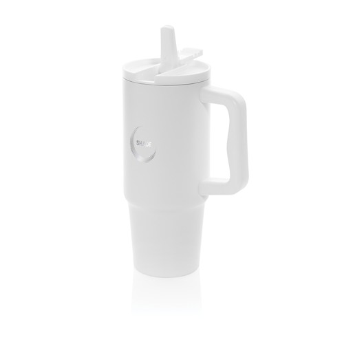 white Vaso Embrace RCS acero inoxidable reciclado RCS