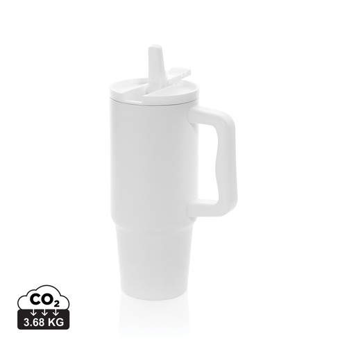 Mug 900ml étanche en acier inoxydable recyclé RCS Embrace - 1