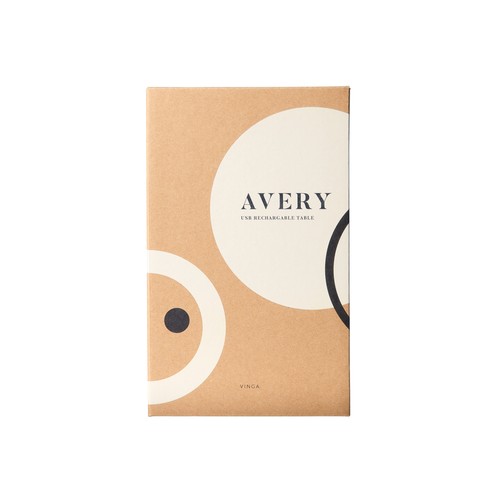 black Lámpara de mesa VINGA Avery RCS