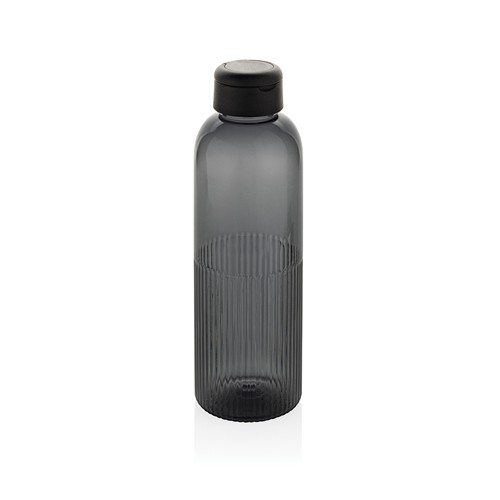 black Botella de agua antigoteo Ripple RCS RPET con asa 75 ml