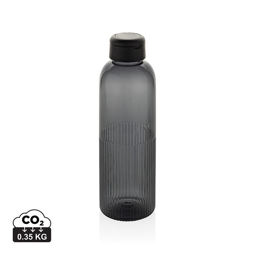 Bouteille 750ml étanche avec poignée en rPET RCS Ripple - 1