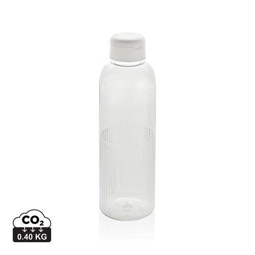 Bouteille 750ml étanche avec poignée en rPET RCS Ripple - 1