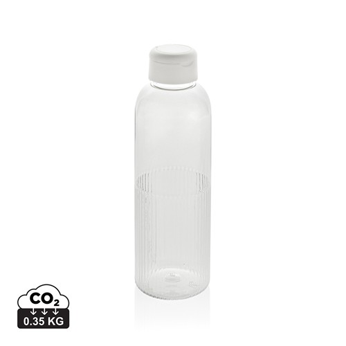 BOTELLA DE AGUA ANTIGOTEO RIPPLE RCS RPET CON ASA 75 ML