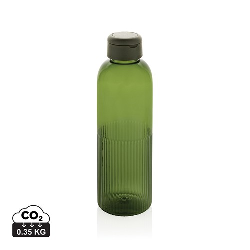 Botella de agua antigoteo Ripple RCS RPET con asa 75 ml