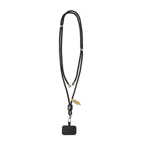 Tour de cou téléphone réglable en rPET recyclé RCS CarryLoop - 9