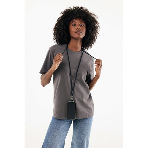 Tour de cou téléphone réglable en rPET recyclé RCS CarryLoop - 7