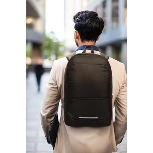 black Mochila ordenador 15,6¨ Business City Pack AWARE™ RPET