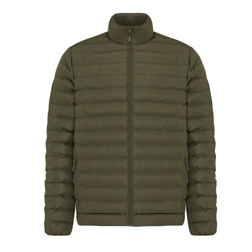 kaki IQONIQ Maiko Chaqueta Acolchada Hombre Poliéster Reciclado