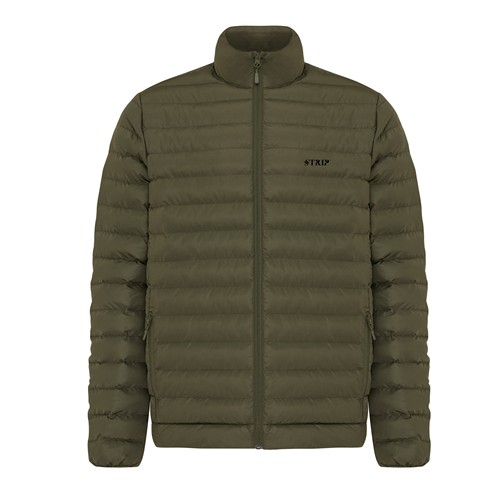kaki IQONIQ Maiko Chaqueta Acolchada Hombre Poliéster Reciclado
