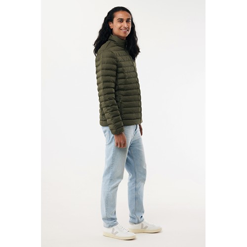 kaki IQONIQ Maiko Chaqueta Acolchada Hombre Poliéster Reciclado