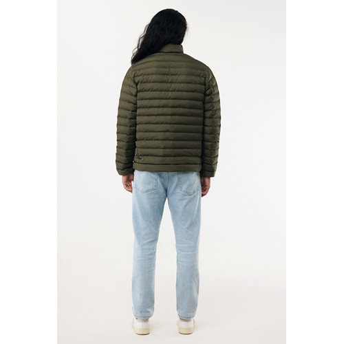 kaki IQONIQ Maiko Chaqueta Acolchada Hombre Poliéster Reciclado