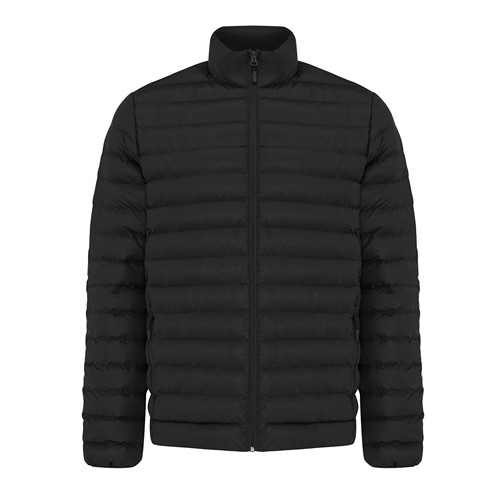 black IQONIQ Maiko Chaqueta Acolchada Hombre Poliéster Reciclado