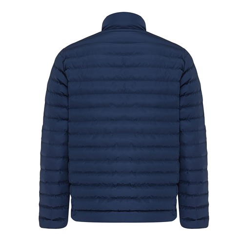 azul marino IQONIQ Maiko Chaqueta Acolchada Hombre Poliéster Reciclado