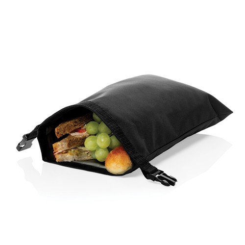 Sac à lunch pliable 30x20cm en rPET AWARE™ Snackstrap - 3