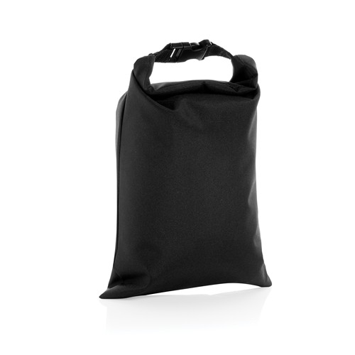 Sac à lunch pliable 30x20cm en rPET AWARE™ Snackstrap - 4