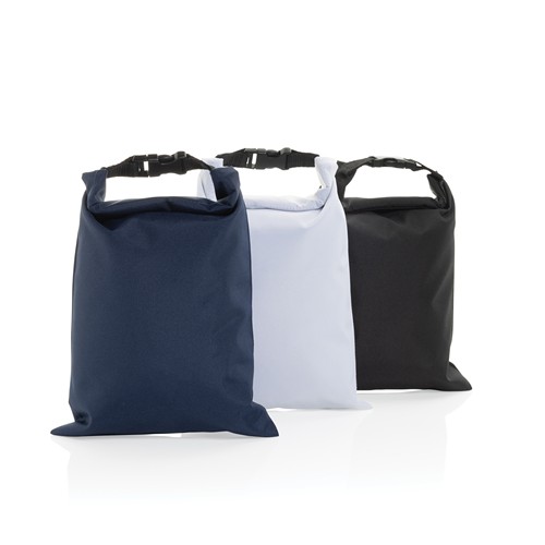 Sac à lunch pliable 30x20cm en rPET AWARE™ Snackstrap - 8