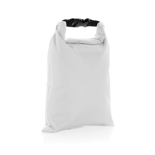 white Nevera plegable Snackstrap AWARE™ RPET 30x20 cm