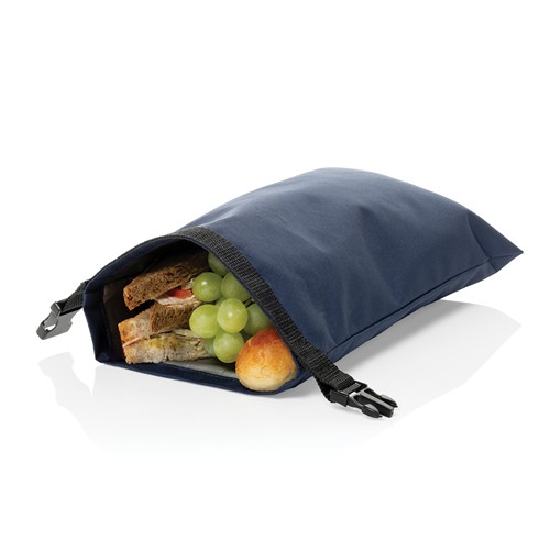 azul marino Nevera plegable Snackstrap AWARE™ RPET 30x20 cm