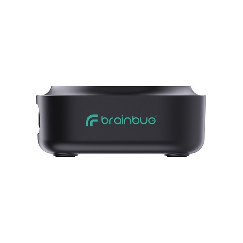 black Cargador inalámbrico Urban Vitamin Goleta 2 en 1 de 15W