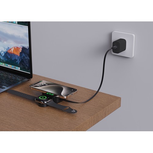 Chargeur  2-en-1 magnétique 15W Urban Vitamin Golet - 8