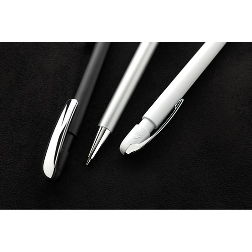 Bolígrafo con clip metálico R-ABS certificación Glide GRS