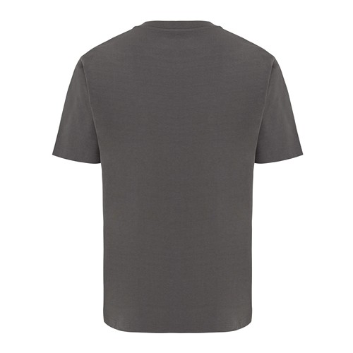 antracita IQONIQ Nikko Camiseta Heavy Weight Algodón Reciclado