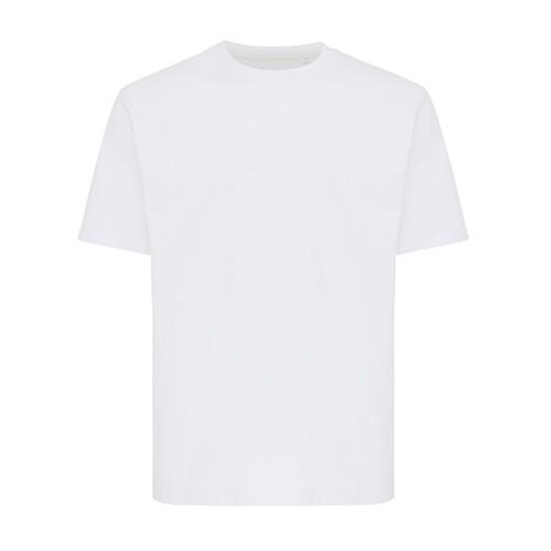 white IQONIQ Nikko Camiseta Heavy Weight Algodón Reciclado