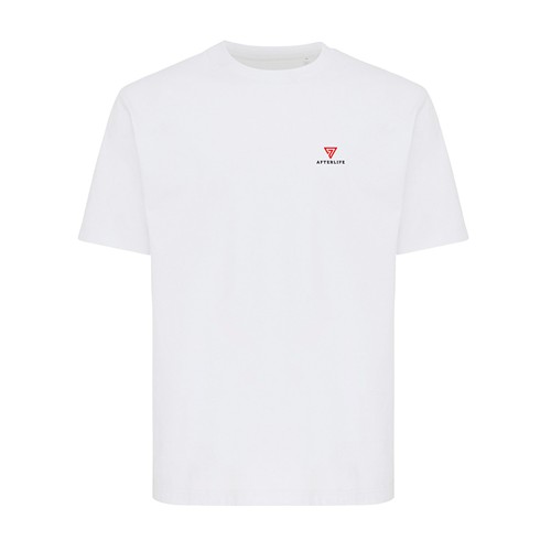 white IQONIQ Nikko Camiseta Heavy Weight Algodón Reciclado