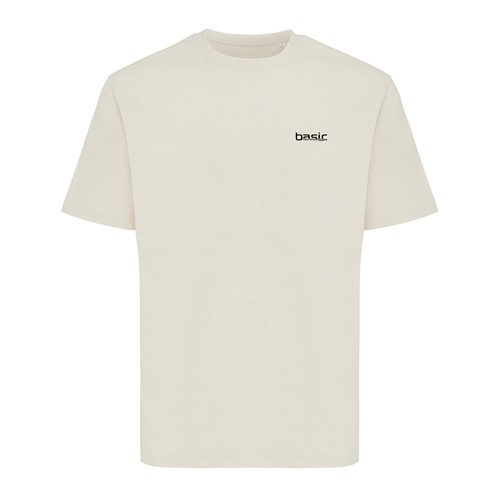 natural IQONIQ Nikko Camiseta Heavy Weight Algodón Reciclado