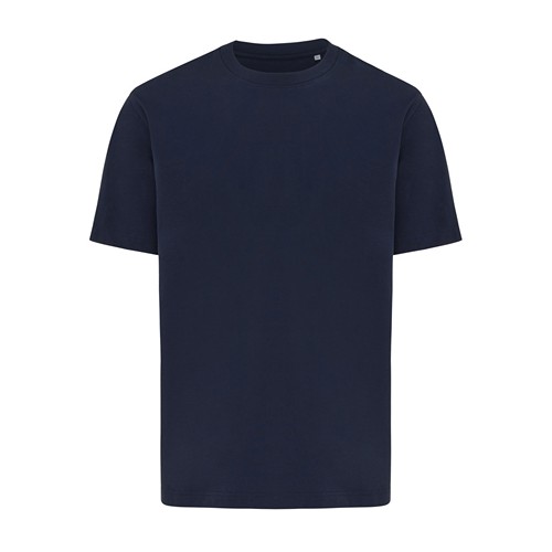 azul marino IQONIQ Nikko Camiseta Heavy Weight Algodón Reciclado