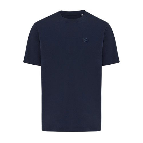 azul marino IQONIQ Nikko Camiseta Heavy Weight Algodón Reciclado