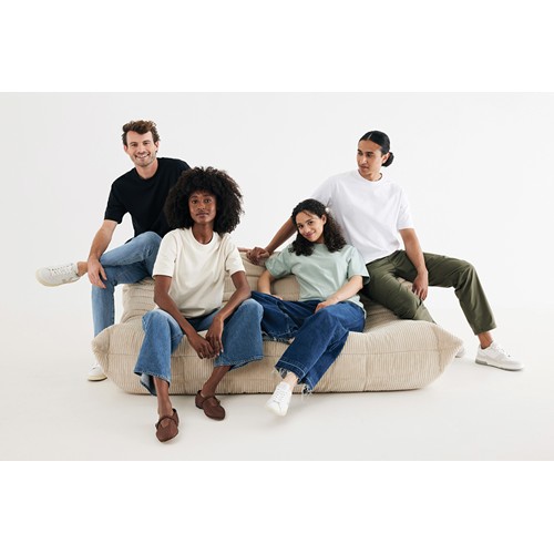 IQONIQ Nikko Camiseta Heavy Weight Algodón Reciclado