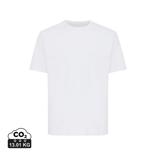 white IQONIQ Nikko Camiseta Heavy Weight Algodón Reciclado