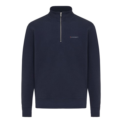 IQONIQ Elgon Sudadera Media Cremallera Algodón Reciclado