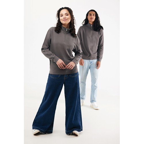 IQONIQ Elgon Sudadera Media Cremallera Algodón Reciclado