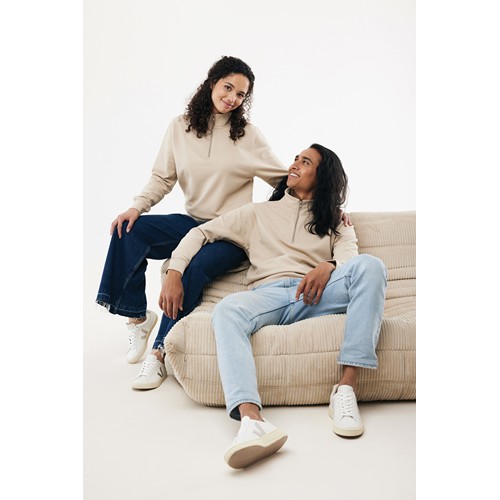 IQONIQ Elgon Sudadera Media Cremallera Algodón Reciclado