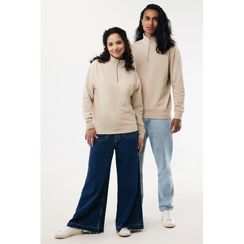 IQONIQ Elgon Sudadera Media Cremallera Algodón Reciclado