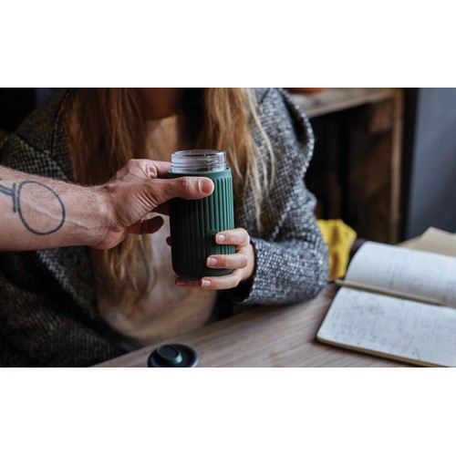 Vaso de vidrio Black+Blum de 340 ml