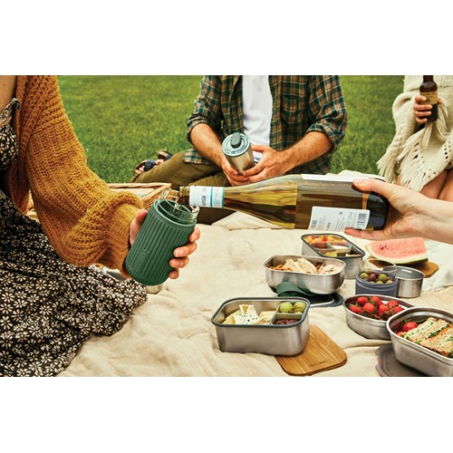 oliva Vaso de vidrio Black+Blum de 340 ml