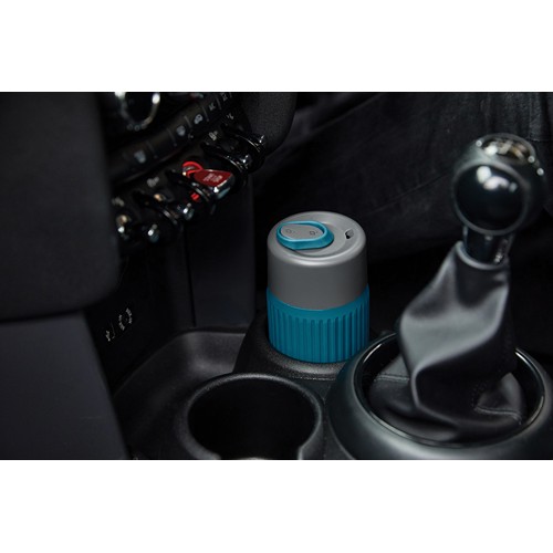 turquesa Vaso de vidrio Black+Blum de 340 ml