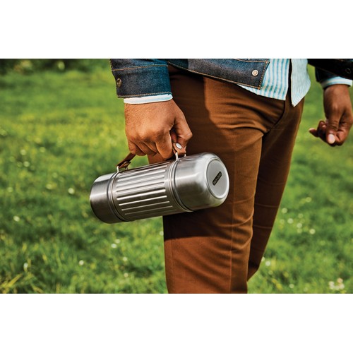 gray Botella Explorer Black+Blum Duo 1L